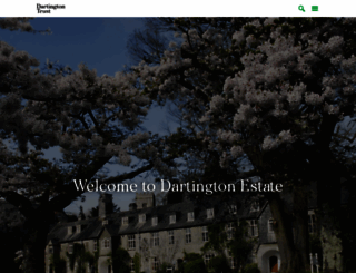 dartington.org screenshot