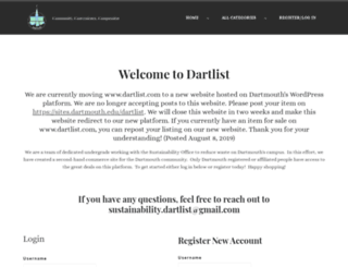 dartlist.com screenshot