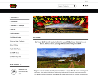 dartmoorchillifarm.com screenshot