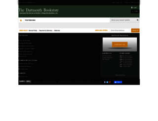 dartmouthbooks.bncollege.com screenshot
