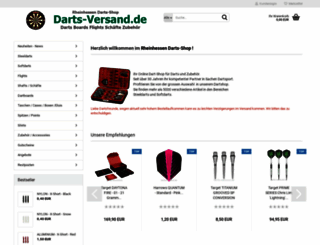 darts-versand.de screenshot