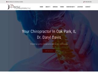 daryldavischiropractic.com screenshot