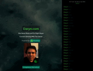 daryn.com screenshot