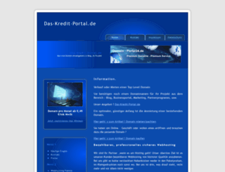 das-kredit-portal.de screenshot