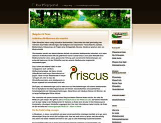 das-pflegeportal.de screenshot