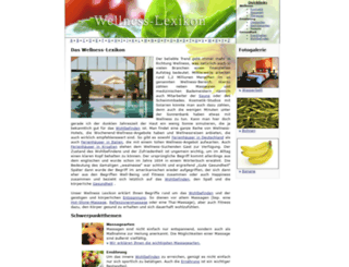 das-wellness-lexikon.de screenshot