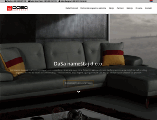 dasa-namestaj.com screenshot