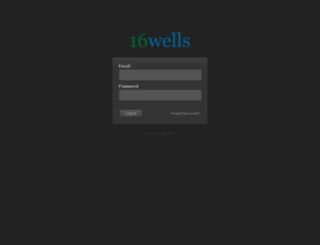 dashboard.16wells.com screenshot