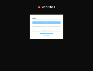 dashboard.localytics.com screenshot