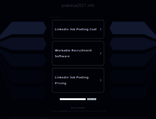 dashboard.prakerja2021.info screenshot