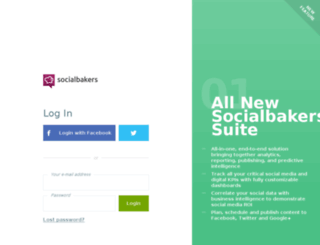 dashboard.socialbakers.com screenshot