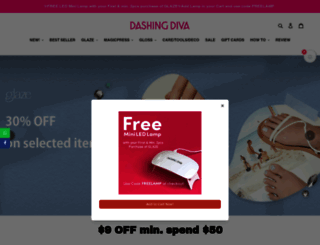 dashingdiva.com.sg screenshot