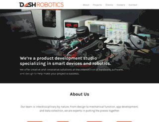 dashrobotics.com screenshot