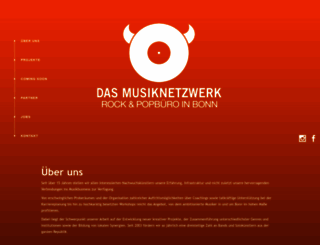 dasmusiknetzwerk.de screenshot