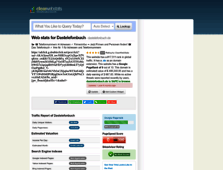 dastelefonbuch.de.clearwebstats.com screenshot