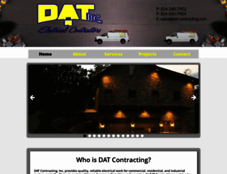 dat-contracting.com screenshot