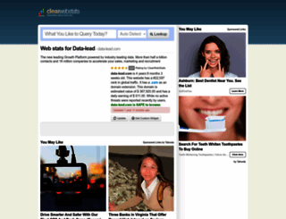 data-lead.com.clearwebstats.com screenshot
