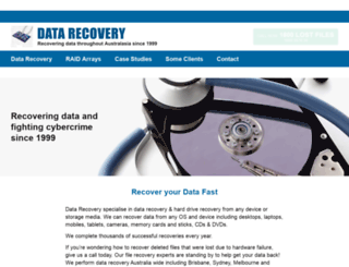 data-recovery.com.au screenshot
