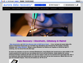 data-recovery.se screenshot