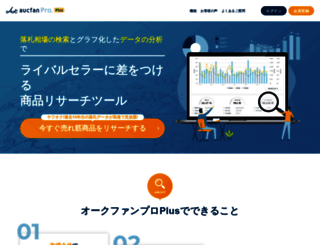 data.aucfan.com screenshot