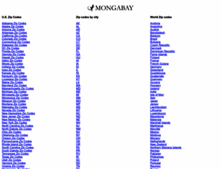 data.mongabay.com screenshot