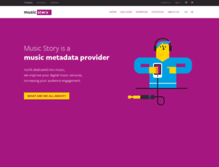 data.music-story.com screenshot