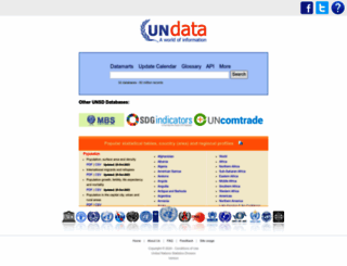 data.un.org screenshot