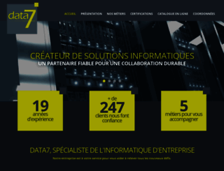 data7.fr screenshot