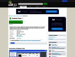 database-oasis.soft32.com screenshot