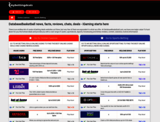 databasebasketball.com screenshot