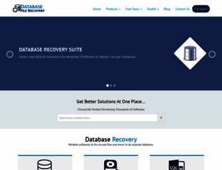 databasefilerecovery.com screenshot