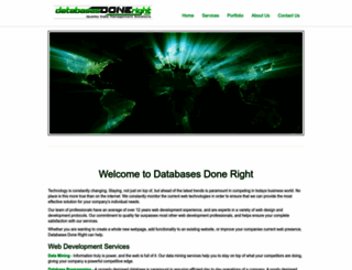 databasesdoneright.com screenshot