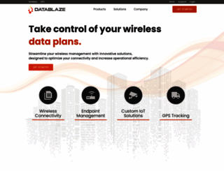 datablaze.com screenshot