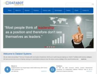 databotsystems.com screenshot