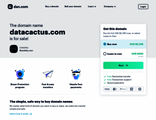 datacactus.com screenshot