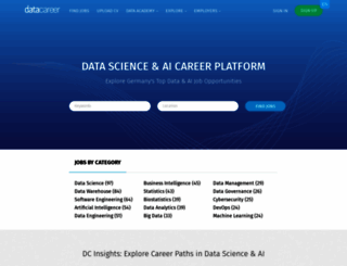 datacareer.de screenshot