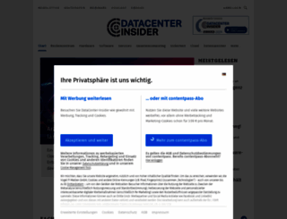 datacenter-insider.de screenshot