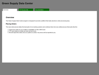 datacenter.greensupply.com screenshot