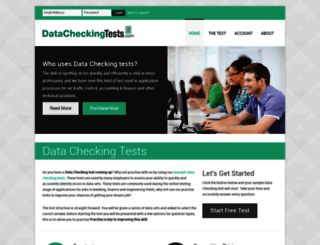 datacheckingtests.com screenshot