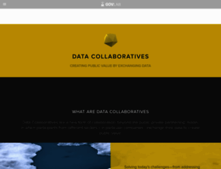 datacollaboratives.org screenshot