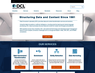 dataconversionlaboratory.com screenshot