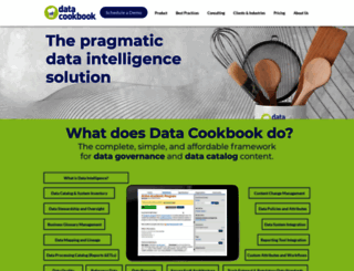 datacookbook.com screenshot