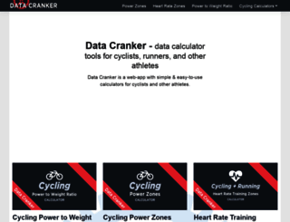 datacranker.com screenshot