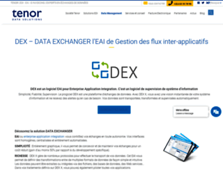 dataexchanger.com screenshot