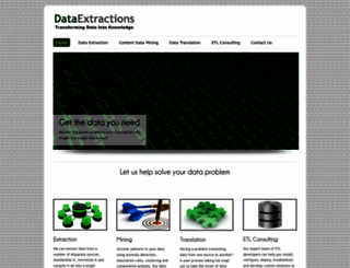 dataextractions.com screenshot