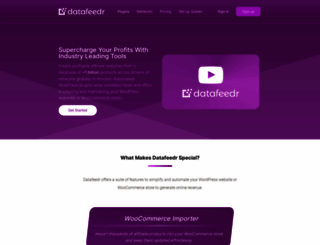 datafeedr.com screenshot
