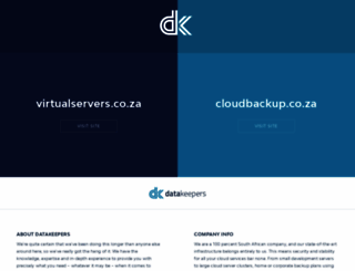 datakeepers.co.za screenshot
