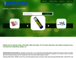 datakingstationers.com screenshot