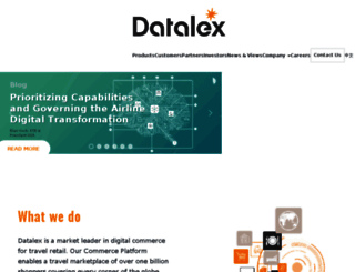 datalex.com screenshot