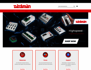 dataman.com screenshot